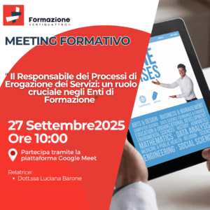 Il Responsabile dei Processi di Erogazione dei Servizi: Un Ruolo Cruciale per gli Enti di Formazione