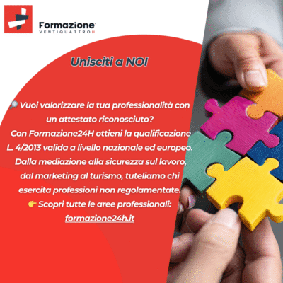 Scopri di più sull'articolo La  professionalità certificata: il percorso con Formazione24H