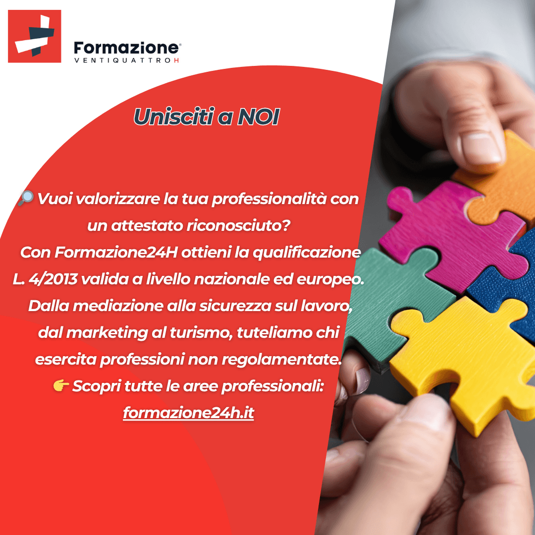 Scopri di più sull'articolo La  professionalità certificata: il percorso con Formazione24H