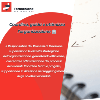 Scopri di più sull'articolo Responsabili Processi Direzione: coordinare e ottimizzare l’organizzazione